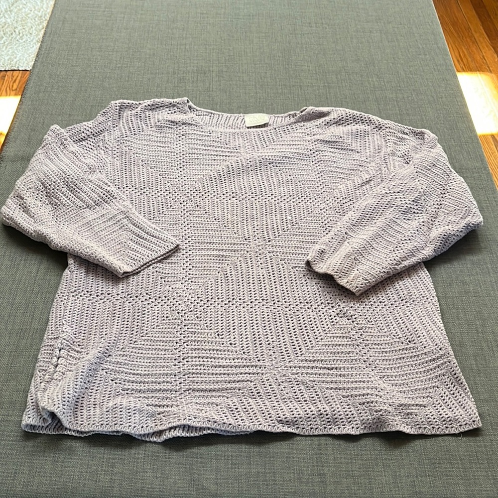 Style Studio cotton sweater size L. E#386